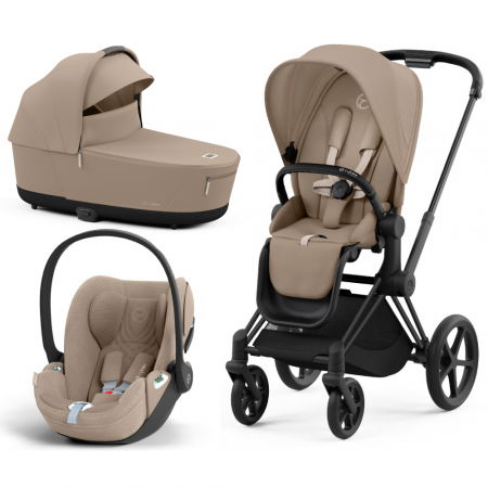 Carucioare copii - Carucior Cybex Priam 3 in 1 Cozy Beige