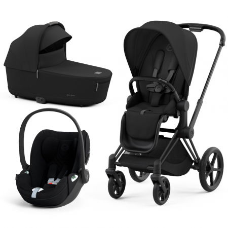 Carucioare copii - Carucior Cybex Priam 3 in 1 Sepia Black