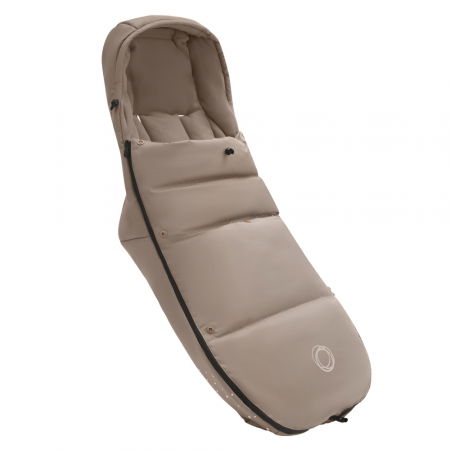 Accesorii transport copii - Husa de picioare carucior Bugaboo Performance Winter Dune Taupe