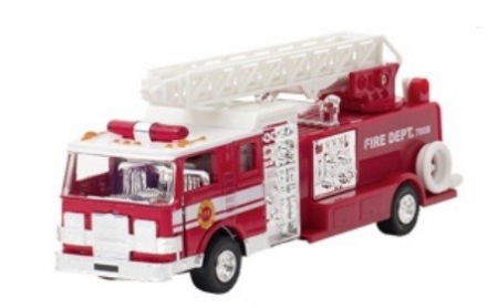 Masinute, trenulete, avioane - Masinuta de pompieri Die Cast cu sunete si lumini