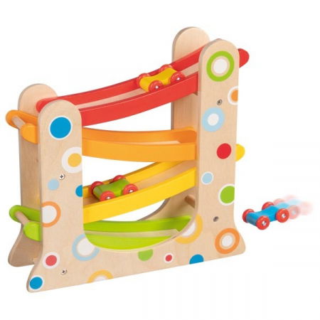 Masinute, trenulete, avioane - Rollercoaster cu 3 masinute