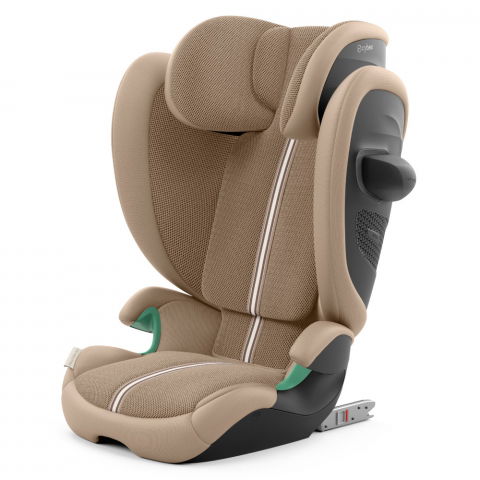 Scaune auto copii - Scaun auto Cybex Solution G2 i-Fix Plus Almond Beige