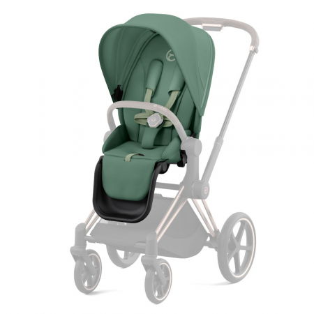 Accesorii transport copii - Set textil carucior Cybex Priam Leaf Green