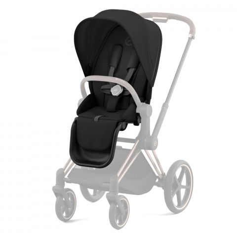 Accesorii transport copii - Set textil carucior Cybex Priam Sepia Black