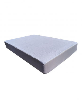 Textile - Husa impermeabila din bumbac alb 160x200