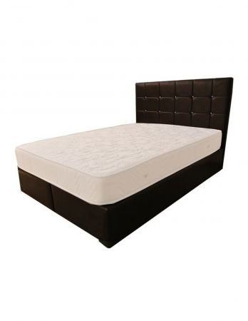 Saltele - Saltea ortopedica Dafin 120x190 cu tetiere pat maro