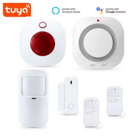 Senzori smart - Sistem de alarma wireless TuyaSmart Smartlife App