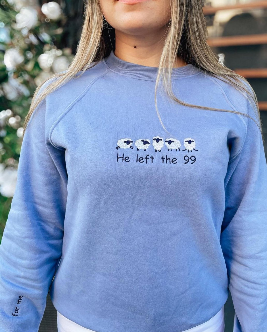 Bluza "He left the 99 for me" [3]