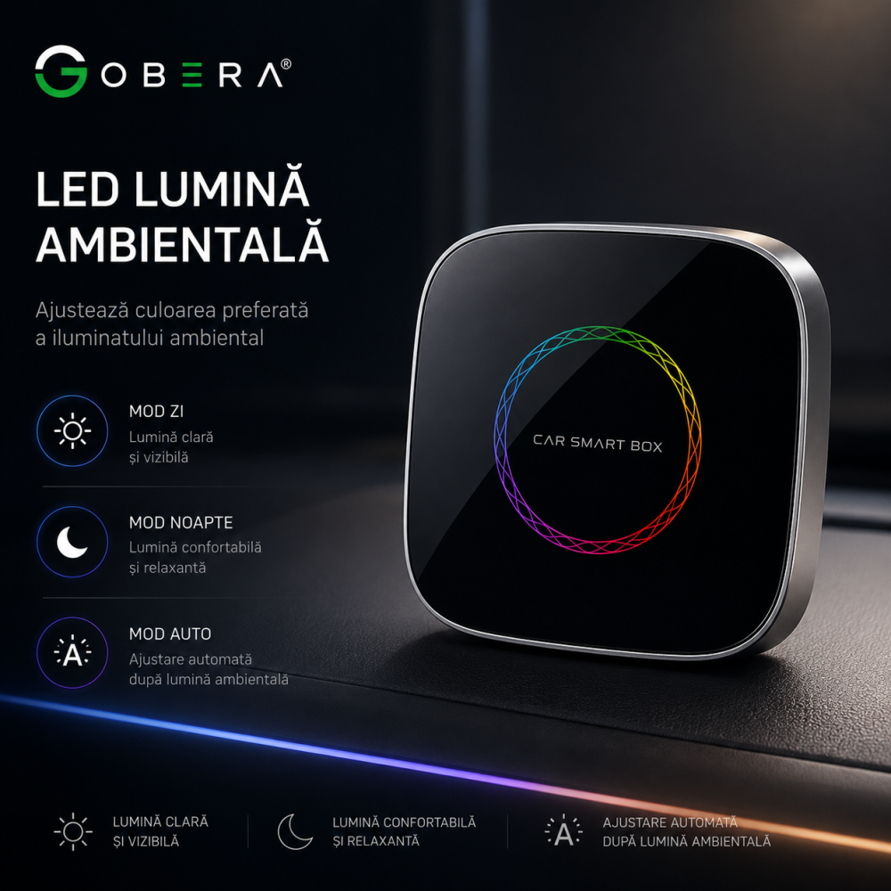 AI Box Android 13 goBERA® cu Wireless CarPlay și Android Auto [7]