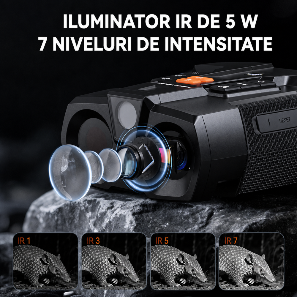 Binoclu digital cu vedere pe timp de noapte goBERA IR 850 nm [2]