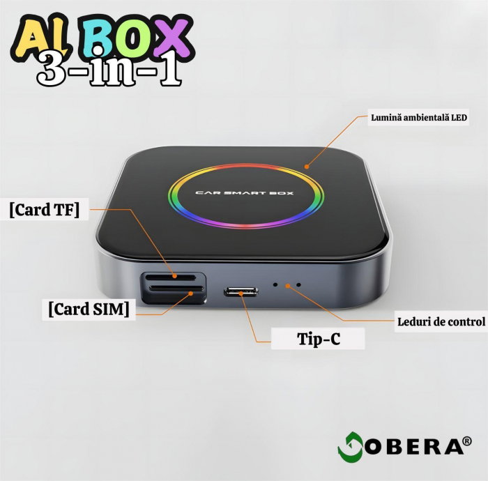 AI Box Auto goBERA® Android 13, 8GB RAM, 128GB [6]