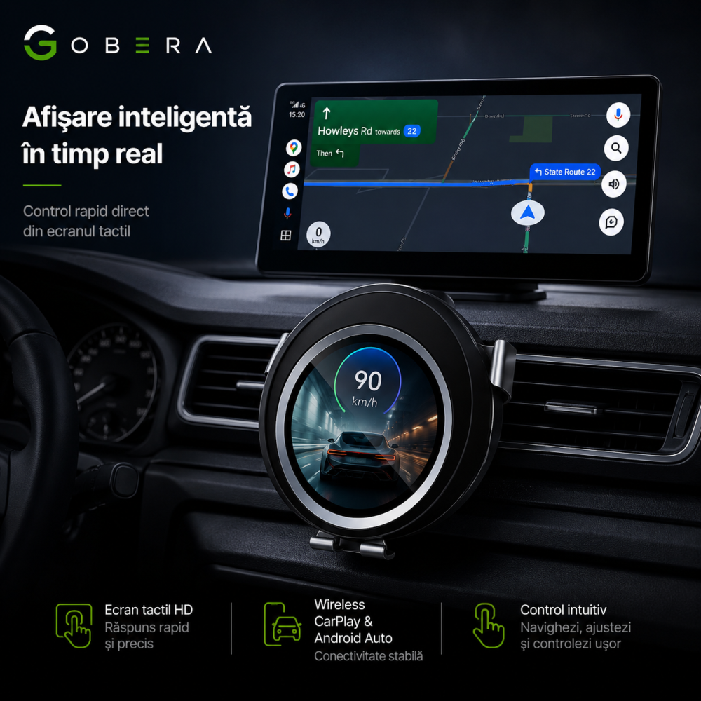 Sistem Multimedia Auto 3-în-1 goBERA® cu Android 14 și Qualcomm QCM6125 [12]