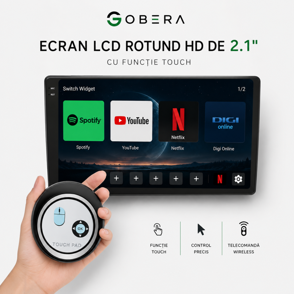 Sistem Multimedia Auto 3-în-1 goBERA® cu Android 14 și Qualcomm QCM6125 [2]
