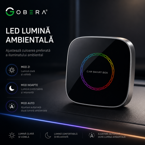 AI Box Android 13 goBERA® cu Wireless CarPlay și Android Auto [6]