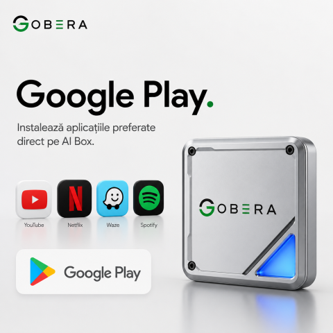 AI Box BMW goBERA® – Android 13 cu Netflix, YouTube, Waze și Google Maps pe ecranul original BMW, Snapdragon QCM6125, 8GB RAM, 128GB [6]