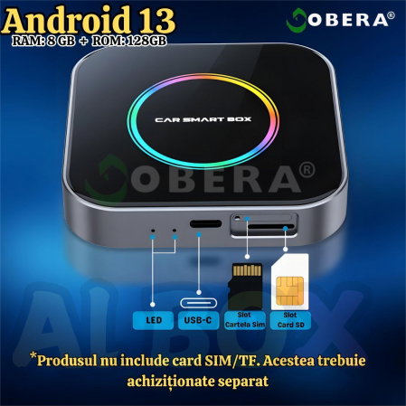 AI Box Auto goBERA® Android 13, 8GB RAM, 128GB [4]