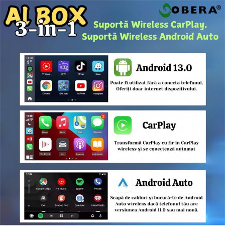 AI Box Auto goBERA® Android 13, 8GB RAM, 128GB [2]