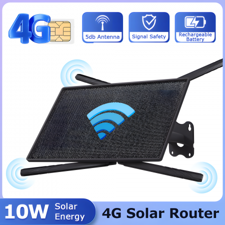 Router Portabil 4G LTE goBERA® cu Panou Solar 10W, Baterie 20100mAh, Wi-Fi 2.4GHz, Antene 5dBi, Slot Micro SIM, Conectare până la 10 dispozitive [7]