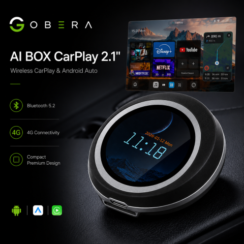 Sistem Multimedia Auto 3-în-1 goBERA® cu Android 14 și Qualcomm QCM6125 [9]