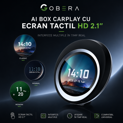 Sistem Multimedia Auto 3-în-1 goBERA® cu Android 14 și Qualcomm QCM6125 [6]