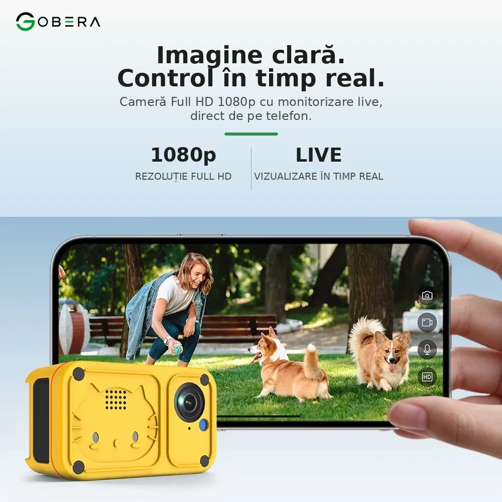 Tracker GPS 4G cu Cameră pentru Pisici goBERA® [3]