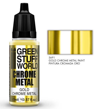 Special Effects - GSW - Chrome Paint - GOLD 17ml