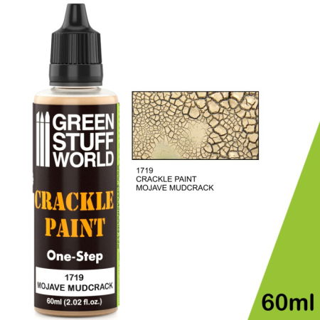 Vopsire, Weathering & Diorama - GSW - Crackle Paint - Mojave Mudcrack 60ml