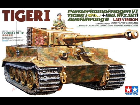 Kituri machete - Tamiya 35146 - 1:35 German Heavy Tiger I Late Version
