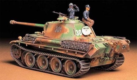 Kituri machete - Tamiya 35176 - 1:35 Panther G/Late Version