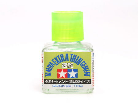 Adezivi - Tamiya 87182 - Extra Thin Cement Quick-Setting (40 ml)