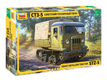 Kituri machete - Zvezda 3663 - 1:35 Stz-5 Soviet Artillery Tractor