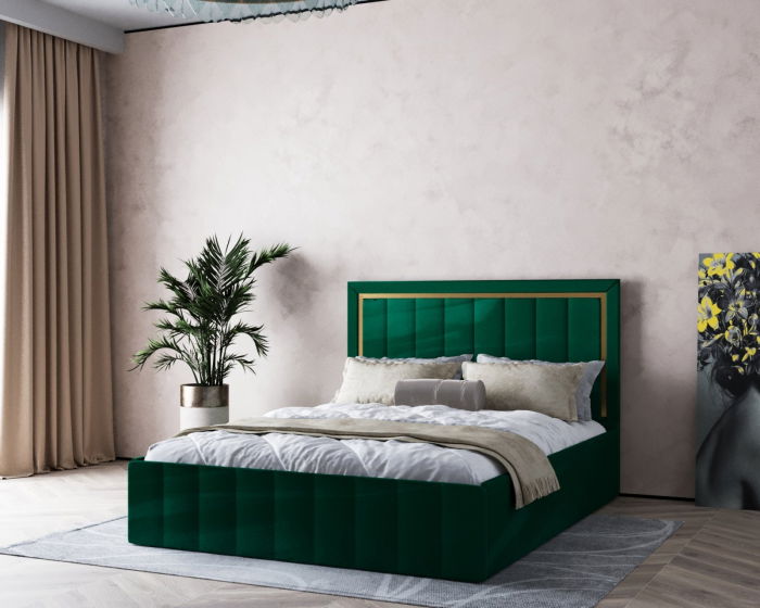 Pat Elegance Tapitat Verde 160x200 [8]