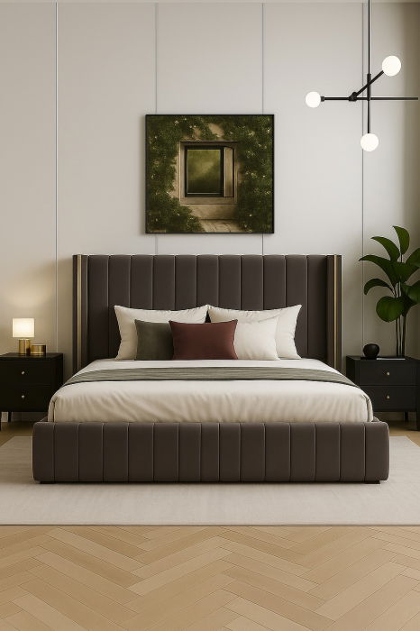 Pat Golden Tapitat cu Somiera Rabatabila [1]