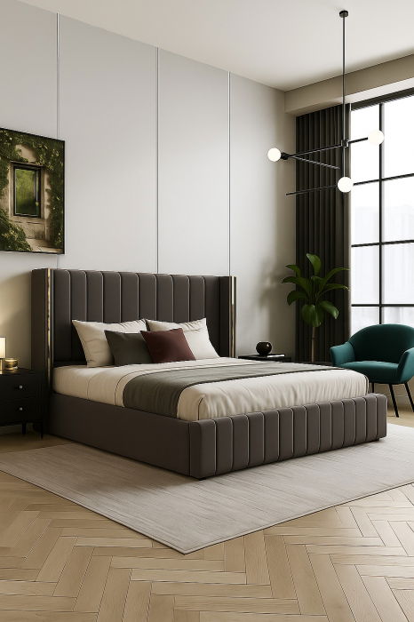 Pat Golden Tapitat cu Somiera Rabatabila [2]