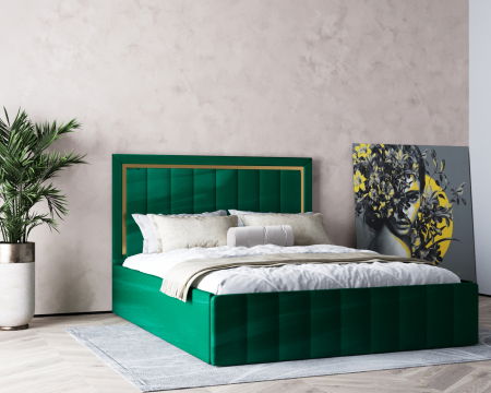 Pat Elegance Tapitat Verde 160x200 [2]