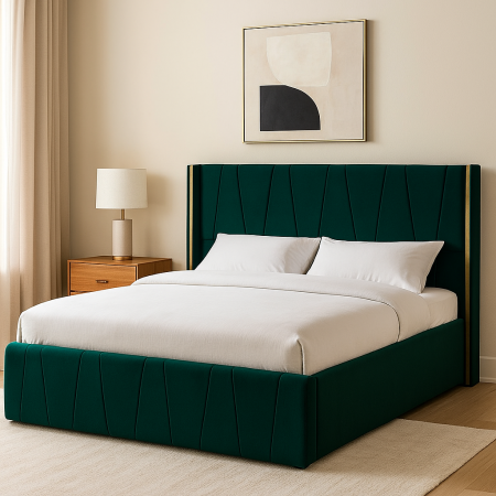 Pat Eva Tapitat cu Somiera rabatabila