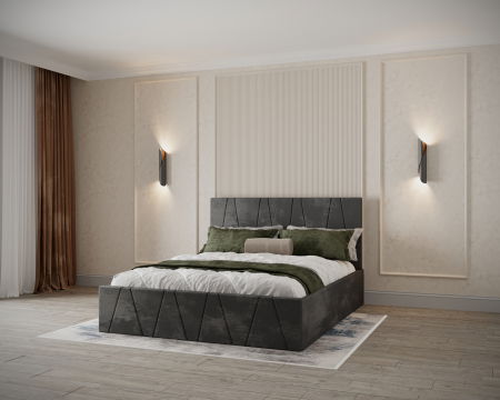 Pat Havana Tapițat 180x200