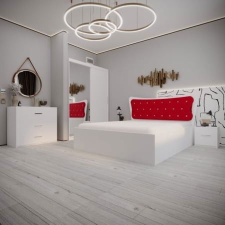 Mobila Dormitor - SET DORMITOR VISTA CU SALTEA INCLUSA ✅ NEW