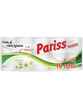 ARTICOLE DIN HARTIE - Hartie igienica 2str. 10role/set parfumata Pariss
