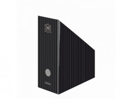 TAVITE & SUPORT PENTRU DOCUMENTE - Suport catalog carton lucios pliabil 11,5cm Montana negru