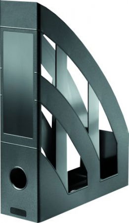 TAVITE & SUPORT PENTRU DOCUMENTE - Suport catalog  pvc 7cm negru mat Herlitz