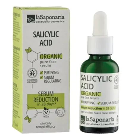 Ten - Activ pur cu acid salicilic 30 ml, La Saponaria