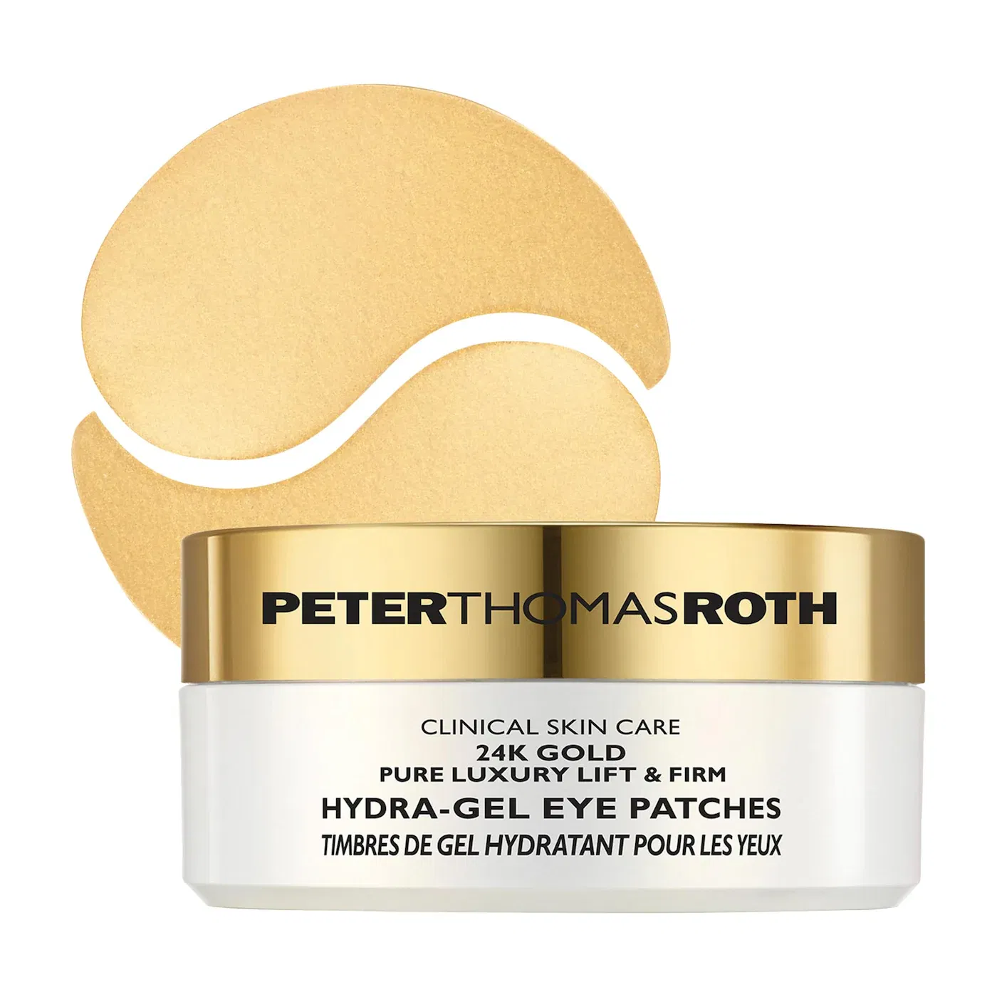 Ten - Patchuri cu gel pentru conturul ochilor 24K Gold Firming, 60 bucati, Peter Thomas Roth
