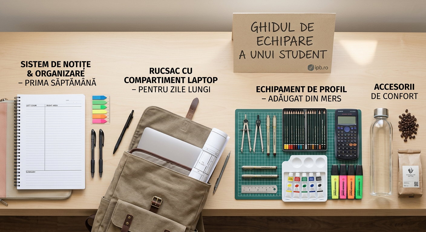 Ghidul de echipare a unui student