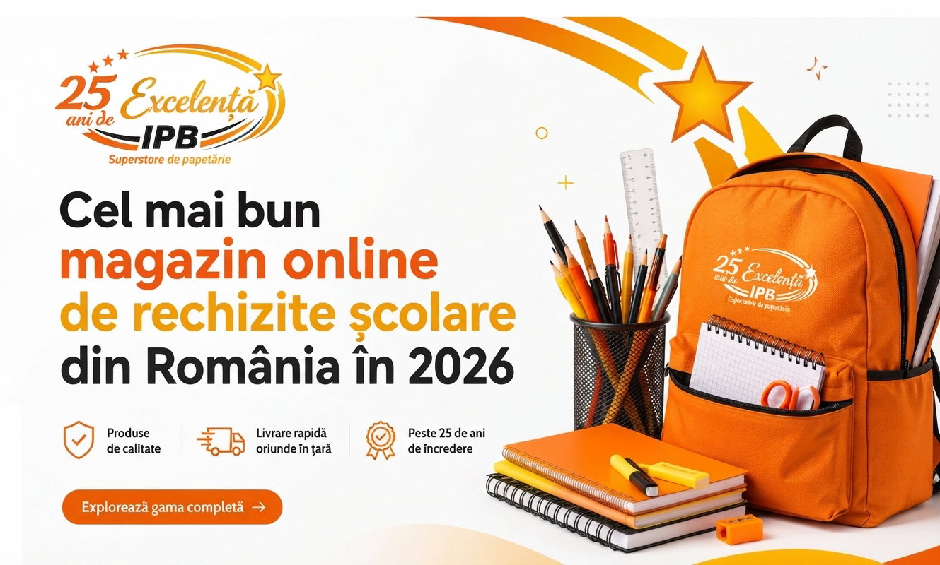 Cel mai bun magazin online de rechizite școlare din România în 2026