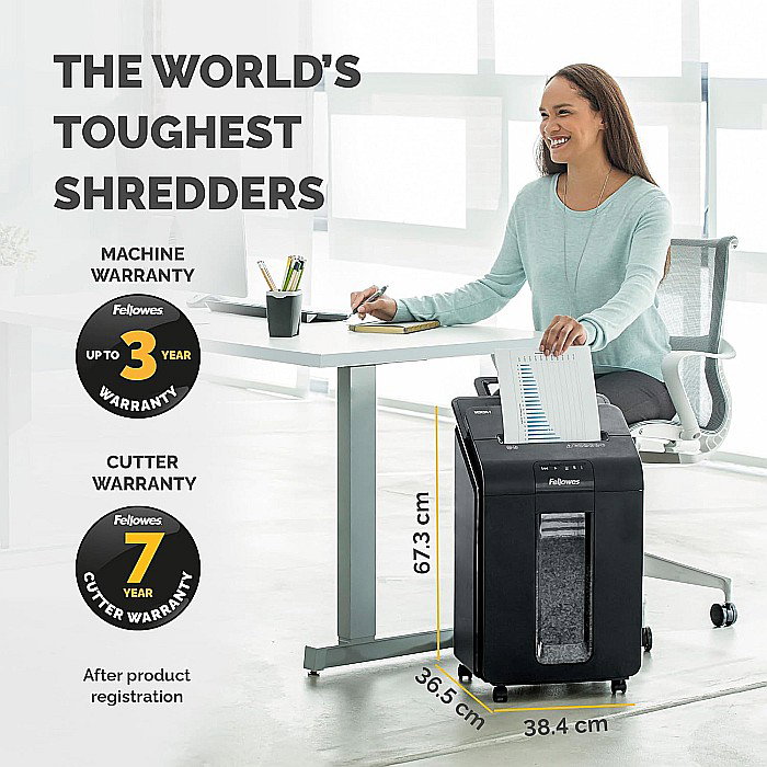 Distrugator Fellowes AutoMax 100M AUTO FEED , negru FW68010 [9]