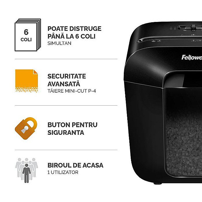 DISTRUGATOR DOCUMENTE FELLOWES LX25M FE4170601+ [2]