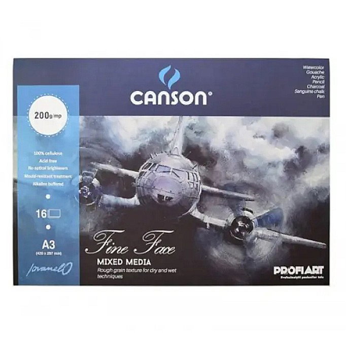 PR BLOC FINE FACE CANSON  WRUM A4 16F/200GR [1]