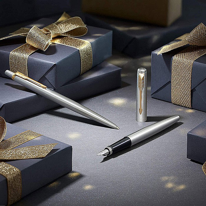 PARKER STILOU JOTTER ROYAL STAINLESS STEEL GT M 160054 [7]