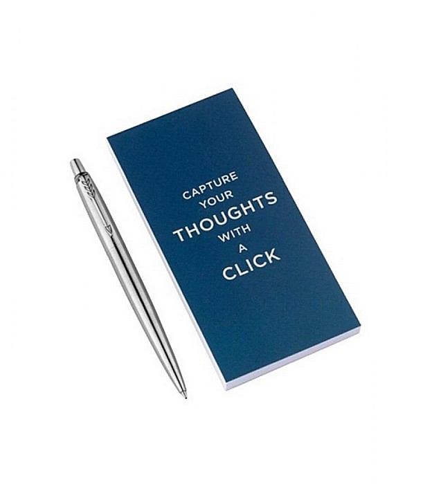 PARKER SET PIX JOTTER STEEL + NOTES 160245 [5]